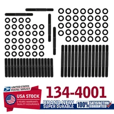 134-4001 Premium Cylinder Head Bolt Stud Kit  For Chevrolet Small Block SBC 383