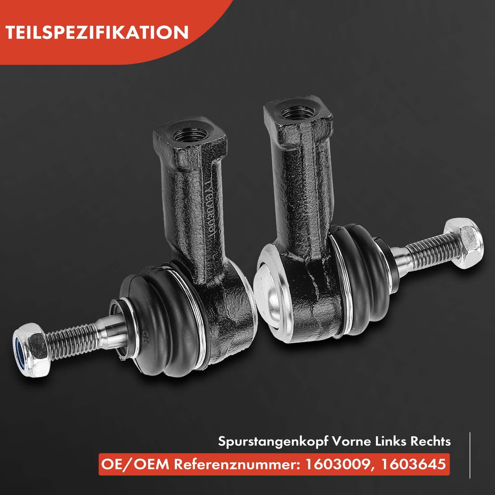 ATEC 2x SPURSTANGENKOPF VORNE LINKS RECHTS FÜR OPEL COMBO AB