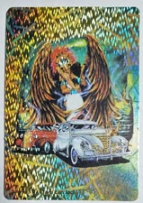 LOWRIDER-OLAES-NEW--Vintage (1998) Prismatic Vending Machine Sticker (#1267)