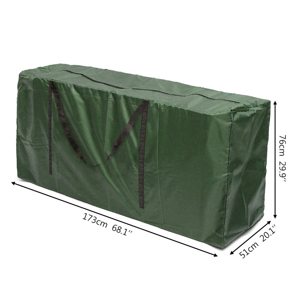 Extra Large Zipped Garden Furniture Cushion Storage Bag Heavy Duty .p