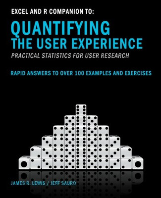 Excel and R Companion zur Quantifizierung der Benutzererfahrung - Taschenbuch NEU Phd, Marmelade