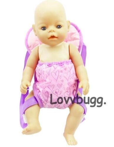 Letto da trasporto rosa per bambino piccolo fino a 16" accessorio bambola FACILE SPEDIZIONE AGGIUNGE! LovvU - Foto 21 di 22