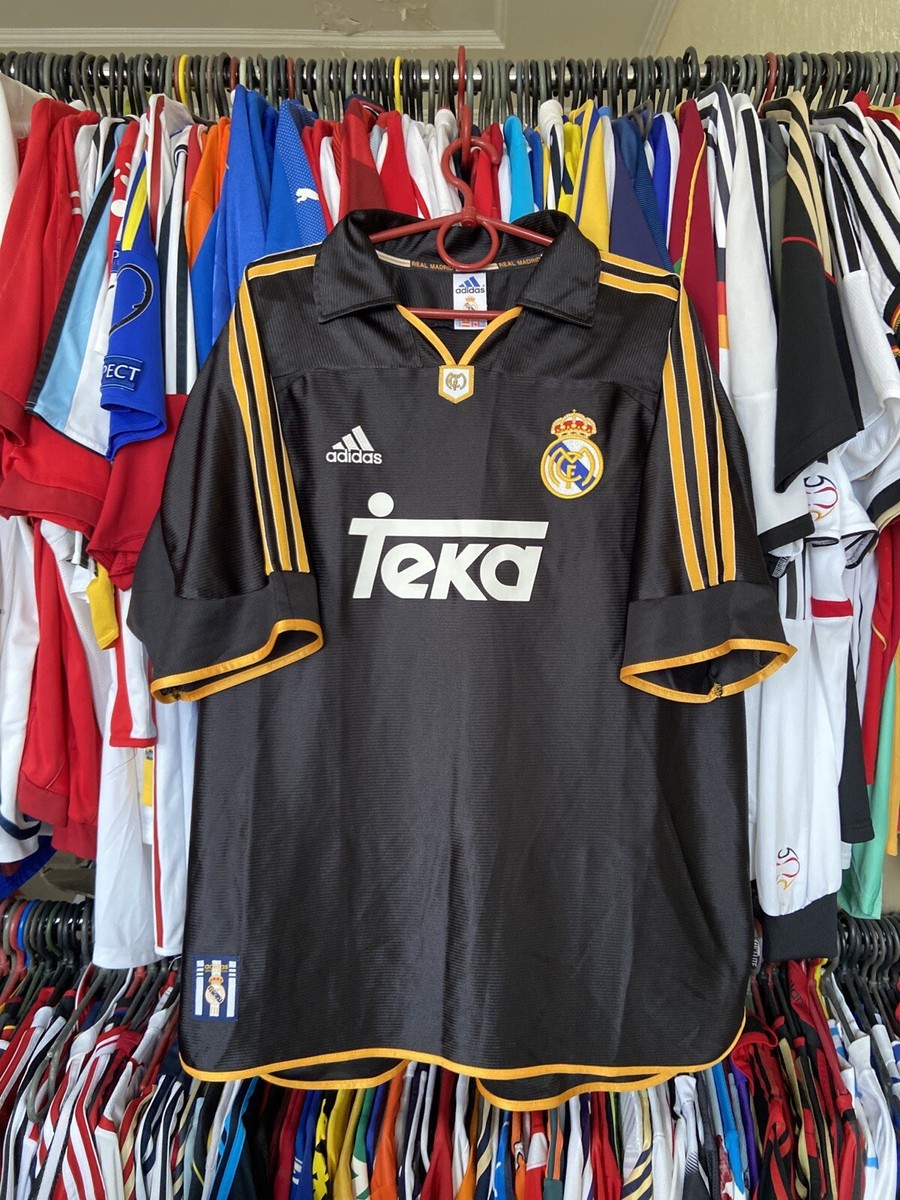 REAL MADRID 1999 2001 AWAY SHIRT JERSEY SHORTS FULL KIT