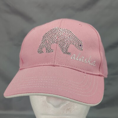 Rhinestone-Embellished Pink Baseball Cap Ny Pink Blinged Out Cap,womens Custom Snapback - Etsy main image 4