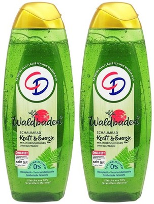 CD Waldbaden Schaumbad Kraft & Energie mit ätherischem Tannenöl 2x 500ml