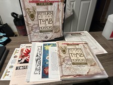 RETURN TO THE TOMB OF HORRORS BOX SET DUNGEONS & DRAGONS AD&D TSR 1162 Complete