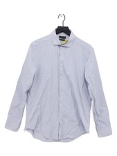 Calvin Klein Men's Shirt Collar: 18.5 in Multi Checkered 100 Other Basic