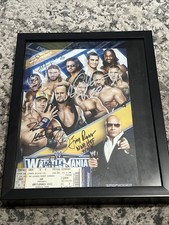 WWE Cody Rhodes Wrestlemania 27 Autograph Signed Official Program Drew McIntyre