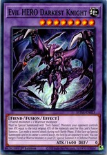 Evil HERO Darkest Knight SUDA-EN033 Common Supreme Darkness Yu-Gi-Oh Near Mint