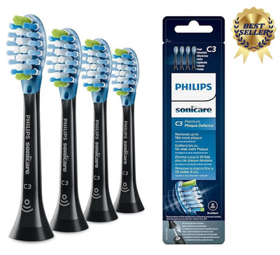Philips Sonicare Orginal C3 Premium Plaque Bürstenköpfe für Schallzahnbürste 4er