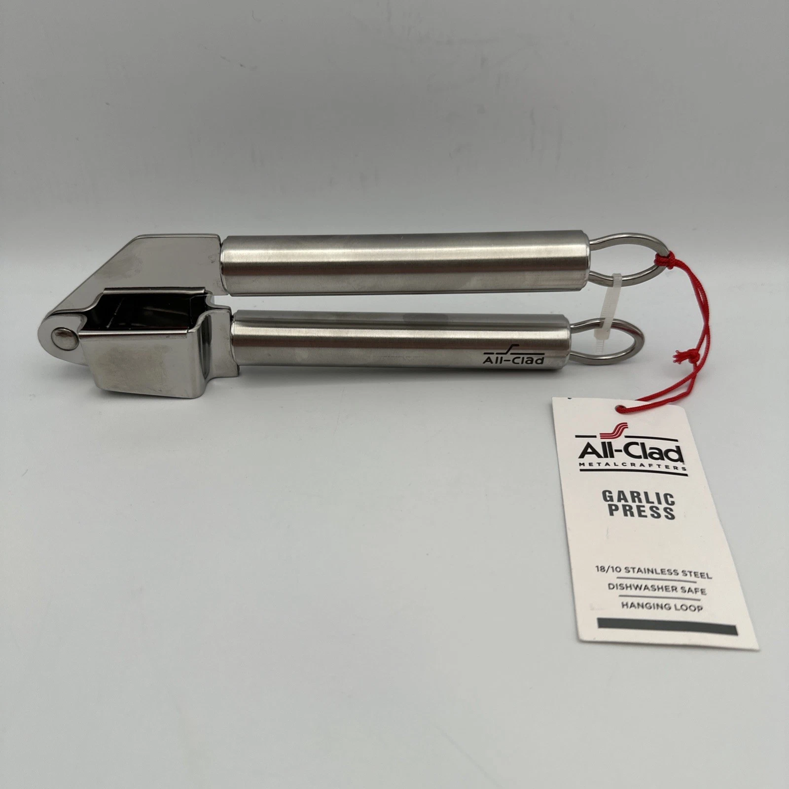 All-Clad Stainless-Steel Williams Sonoma Garlic Press Kitchen Tool Cooking
Opens in a new window or