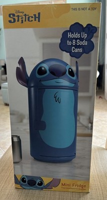 Disney Stitch Mini Fridge Thermoelectric Cooler 4.5L hold up to 8 cans NIB