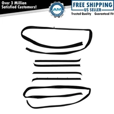 Window Sweep & Run Channel Weatherstrip Seal Fits Chevrolet GMC