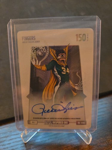 2026 Bo Jackson Battle Arena Rollie Fingers Steel Auto Autograph #RFA-7