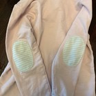 The Beaufort bonnet company Light pink pullover with quarter zip & elbow patch — photo 5