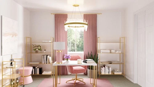 Quoizel PCAUR5030 Aurelia 30"W LED Abstract Ring Chandelier - Black - Picture 3 of 12