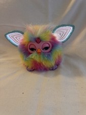 2023 Interactive Tie dye/Rainbow Voice Activated Talking Furby. Needs Batteries