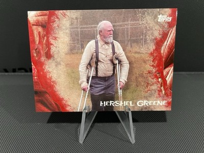 2016 Topps The Walking Dead Survival Box HERSHEL GREENE Variation Card 8