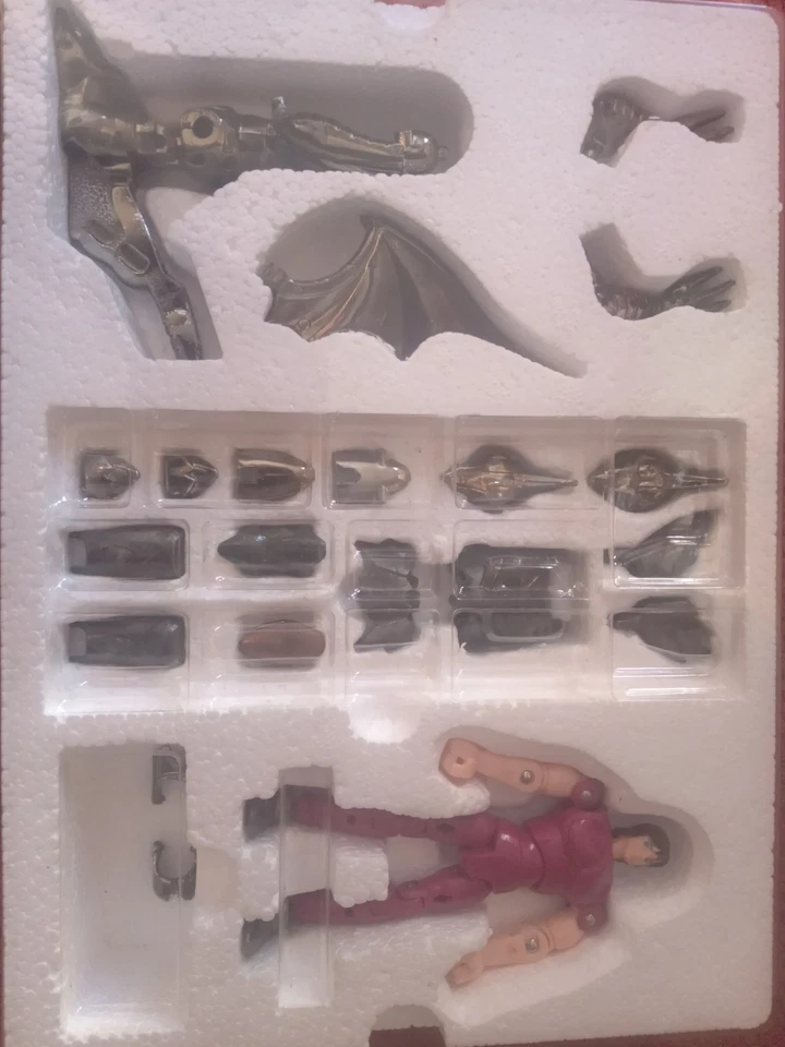 Cavalieri dello Zodiaco Saint Seiya Orion Alpha Siegfrid 1989 BANDAI CDZ Vintage - Immagine 3 di 4