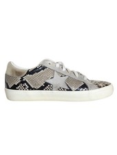 Steve Madden Philosophy Snakeskin Print Sneakers Size 8