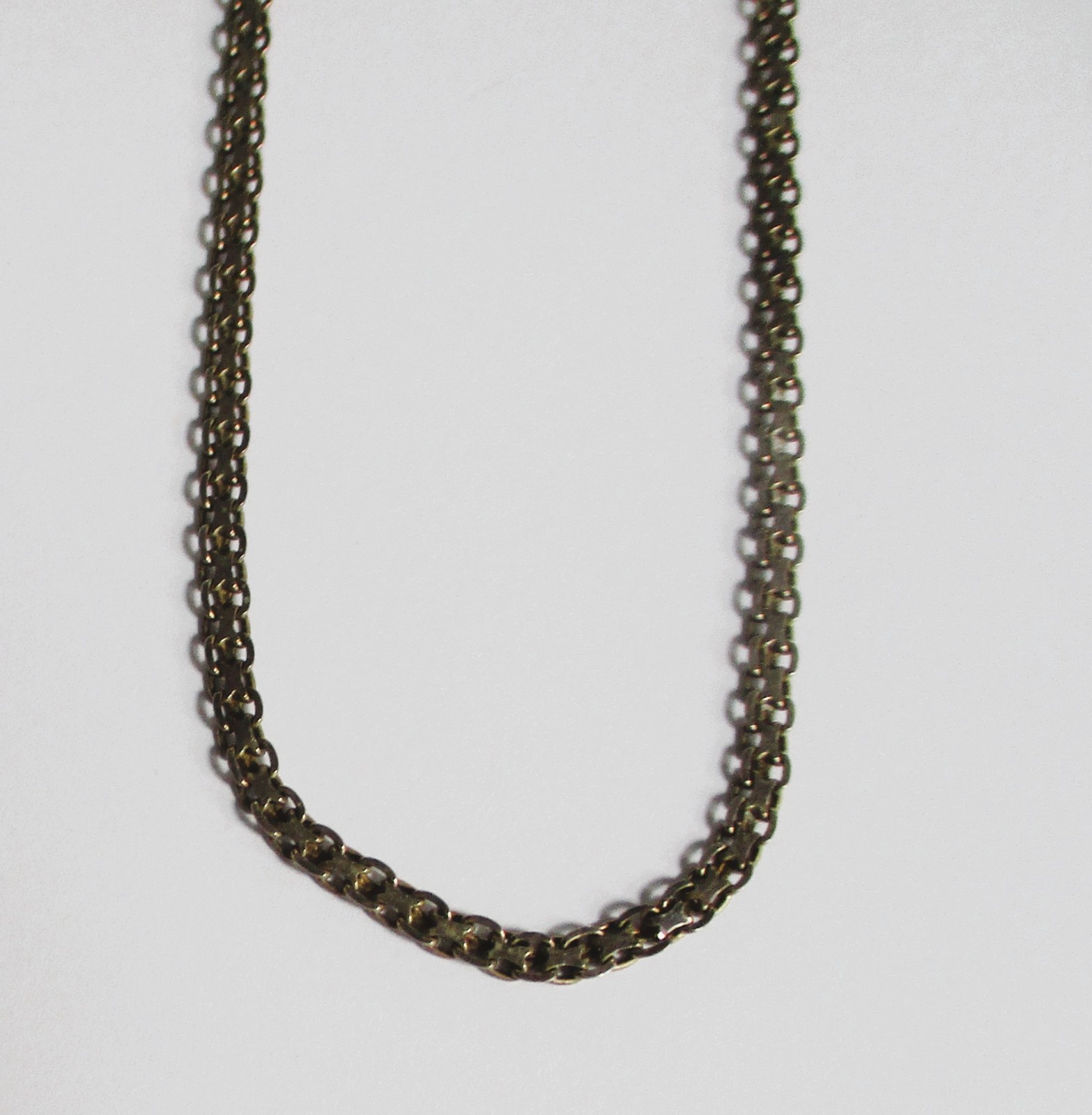 Solid Sterling Silver 4.5MM Round Flat Box Chain … - image 3