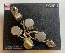 Gibson 3 Pickup SG Wiring Harness:  CTS - Switchcraft - Mallory - Gavitt! NEW!