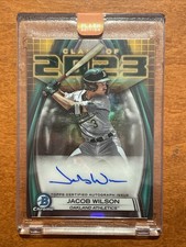 2023 Bowman Draft - Jacob Wilson #23A-JW for sale | eBay