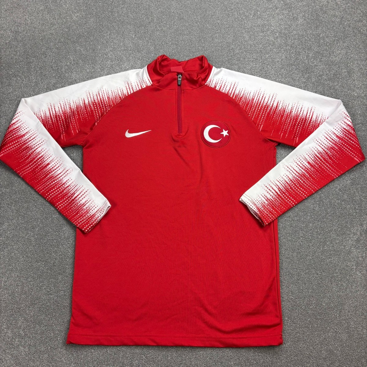 Nike トルコ代表 ジャケット　選手支給品 超希少 Turkey Jumper Adult Medium Red 2018-19 Nike Track Football