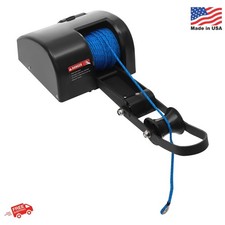 35 LBS Electric Boat Anchor Winch, 12V Marine Electric Windlass with Remote Cont