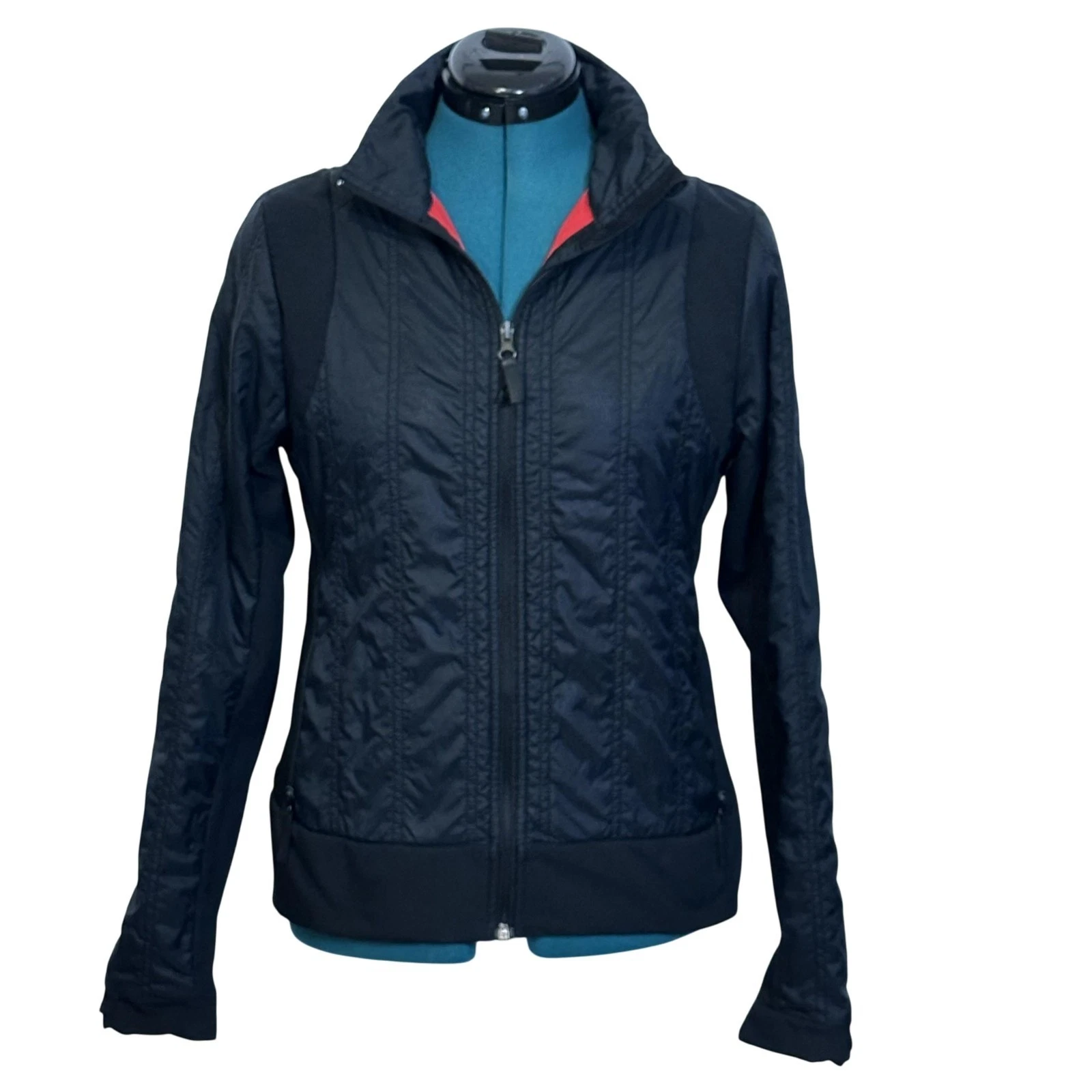 Body Glove Jacket Womens Small Black Quilted Protect The Core Insulated Ski