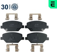 Optimal BP-12805 Bremsbelagsatz FüR Scheibenbremse Bremsbelagsatz FüR Opel