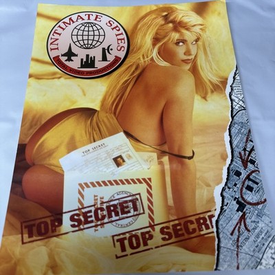Intimate Spies Stacy Nichols  Film PROMO AD SLICK