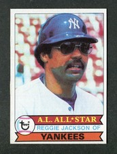 Reggie Jackson New York Yankees A.L. All-Star MLB Baseball Card #700 1979 Topps
