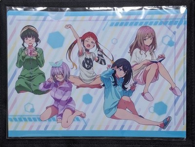 TSTAYA Collab SSSS.GRIDMAN A4 Clear File  Rikka Takarada Drawn