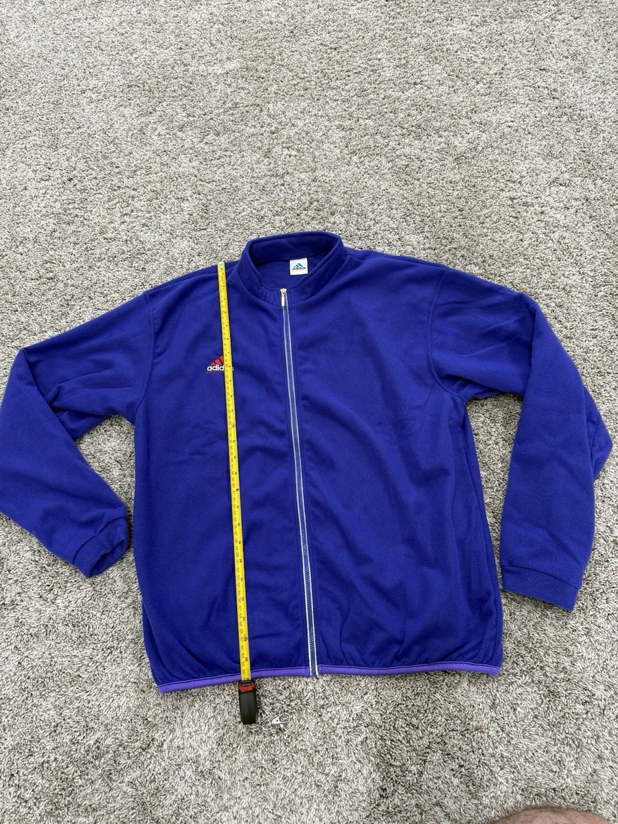 Adidas 90's Descente MADE TRACK JACKET Medium Purple Trefoil