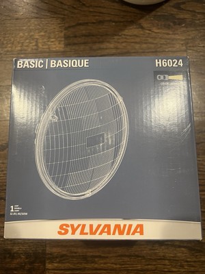 New Sylvania Basic H6024 Head Light Sealed Halogen Beam Headlamp