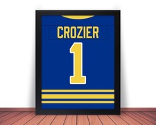 Framed ROGER CROZIER Buffalo Sabres comparable Photo Picture 8x10 or 11x14 JZ