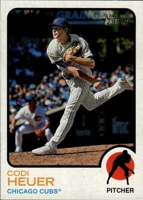 2022 Topps Heritage #418 Codi Heuer