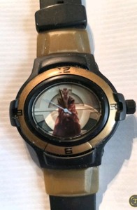 Obi-Wan Kenobi Watch Episode I, The Phantom Menace, Never Worn. Needs Battery.