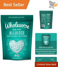 Allulose Sweetener 12oz Zero Calorie Sugar Substitute Keto Gluten Free