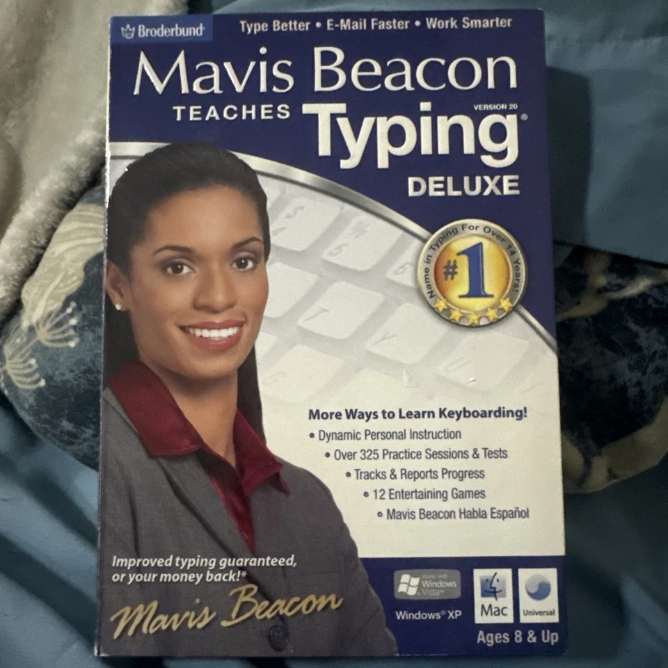 Mavis Beacon Teaches Typing Deluxe V20 (PC/Mac) *New,Sealed* - Image 2 of 4