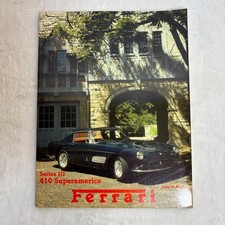 SIGNED Ferrari 410 Superamerica Series III Bo...