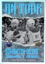 2024-25 Upper Deck OT-27 Connor McDavid, Leon Draisaitl On Tour Edmonton Oilers.