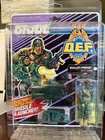 GI Joe 1991 DEF BULLETPROOF “Gorgeous” on Card with MOC Masters Case MOC