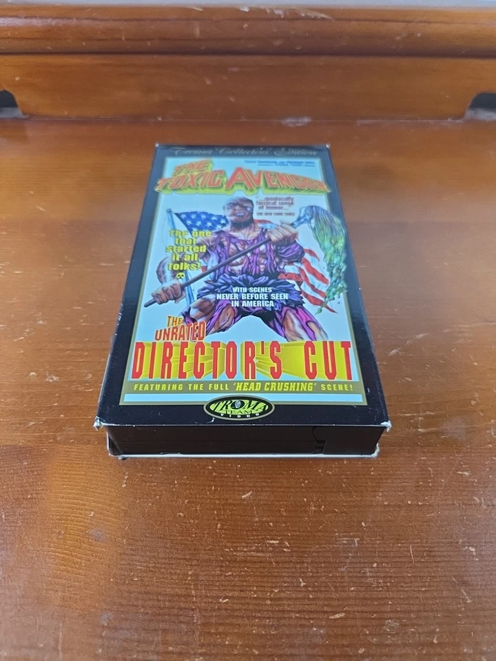 The Toxic Avenger (VHS, 1997) Unrated Director's Cut - Troma Collector's Edition - Image 2 of 4