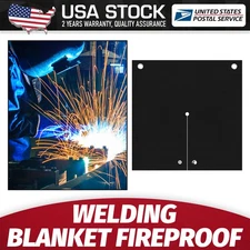 High Temp Carbon Felt Welding Blanket to 1800°F Fireproof Thermal Resistant Pad