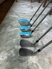 Cobra Jr Set 5 CLUBS 7, 9, Hybrid, Fairway, Driver 