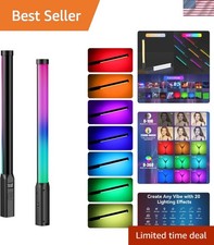 RGB LED Light Stick, 50cm Long   Ideal for Photography  Videography