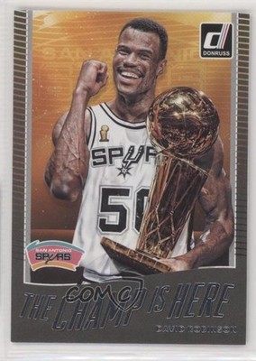 2017-18 Panini Donruss The Champ is Here David Robinson #3 HOF 0e3
