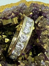 Demi-alliance en or jaune et